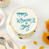 Gift Womens Day Special Floral Cake (1 kg)