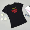 Shop Wonder Sister Personalized T-shirt - Black