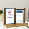 Gift Wooden Calendar - Customizable with Logo & Message