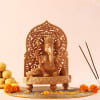 Gift Wooden Ganesha Idol