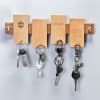 Wooden Key Holder - Customized with Logo & Message Online