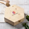 Shop Wooden Masala Box With Metal Containers - Customized With Logo