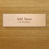 Wooden Name Plate With Name And Designation Customisation Online