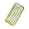 Shop Wooden Platter - Mughal Flowers - Green - Single Piece