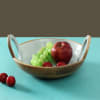 Wooden Serving Bowl with Enamel Paint Online