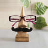 Shop Wooden Spectacles Holder with Mug & Coaster for Father