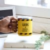 Buy Work In Progress Personalized Stainless Steel Mug - Yellow