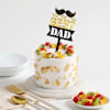World's Best Dad Exotic Fruit Fusion Cake Online