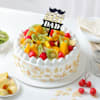 Gift World's Best Dad Fruit Burst Cake