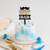World's Best Dad Pearls And Petals Cake (500 gm) Online
