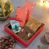 Xmas Cakes And Chocolates Gift Tray Online