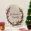 Gift Xmas Cheer Personalized Decorative Plate