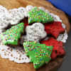 Gift Xmas Cookies And Chocolates Gift Tray