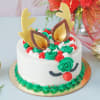 Gift Xmas Reindeer Cake (1 kg)