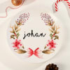Buy Xmas Vibes Personalized Decorative Plate