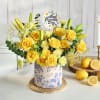 Gift Yellow Burst Friendship Day Arrangement