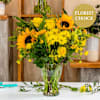 Yellow florist's fantasy bouquet Online