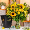 Yellow florist's fantasy bouquet Online