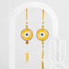 Yellow Radiance Evil Eye Bhaiya Bhabhi Rakhi Online