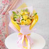 Gift Yellow Rose & Lily Bouquet
