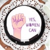 Buy Yes Women Can Photo Cake (2 Kg)