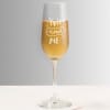Gift You and Me Personalized Set of Two Champagne Glasses