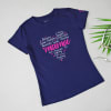 Buy You Are Loved - Personalized Women's T-shirt - Navy Blue