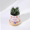Shop You Are Mine - Haworthia Succulent With Personalized Planter