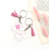 Gift You Are My Missing Piece Puzzle Keychain