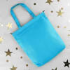 Shop You Complete Me - Personalized Canvas Tote Bag With Sling - Pop Blue