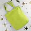 Shop You Complete Me - Personalized Canvas Tote Bag With Sling - Pop Green