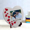 Gift You Complete Me Personalized Heart Shaped Clock