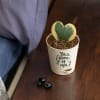 You Deserve Self care Heart Hoya Plant Customized with logo Online
