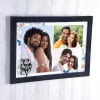 Gift You Make Me Happy Personalized A3 Photo Frame