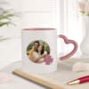 Gift You're My Lucky Charm Personalized Mug With Heart Handle