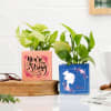 You're Strong Personalized Planter - set of 2 Online