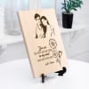 Gift Young Love Personalized Wooden Photo Frame