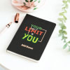 Gift Your Only Limit Is You Personalized Notebook