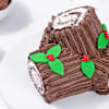 Buy Yule Log Christmas Cake (Half Kg)