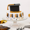 Yummy and Delightful Graduation Cake (2.5 Kg) Online