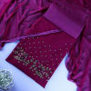 Zardosi Embroidery Georgette Dress Material Online