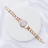 Gift Zodiac Brilliance - Personalized Women's Rose Gold Watch - Aries