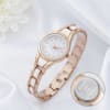 Zodiac Brilliance - Personalized Women's Rose Gold Watch - Gemini Online