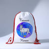 Gift Zodiac Star - Personalized Drawstring Bag - Taurus