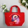 Zodiac Star - Personalized Red Canvas Tote Bag - Aries Online