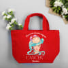 Zodiac Star - Personalized Red Canvas Tote Bag - Cancer Online