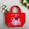 Zodiac Star - Personalized Red Canvas Tote Bag - Leo Online