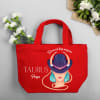 Zodiac Star - Personalized Red Canvas Tote Bag - Taurus Online