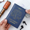 Zodiac Voyager - Personalized Passport Cover Organizer - Gemini Online