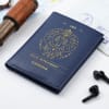 Gift Zodiac Voyager - Personalized Passport Cover Organizer - Leo